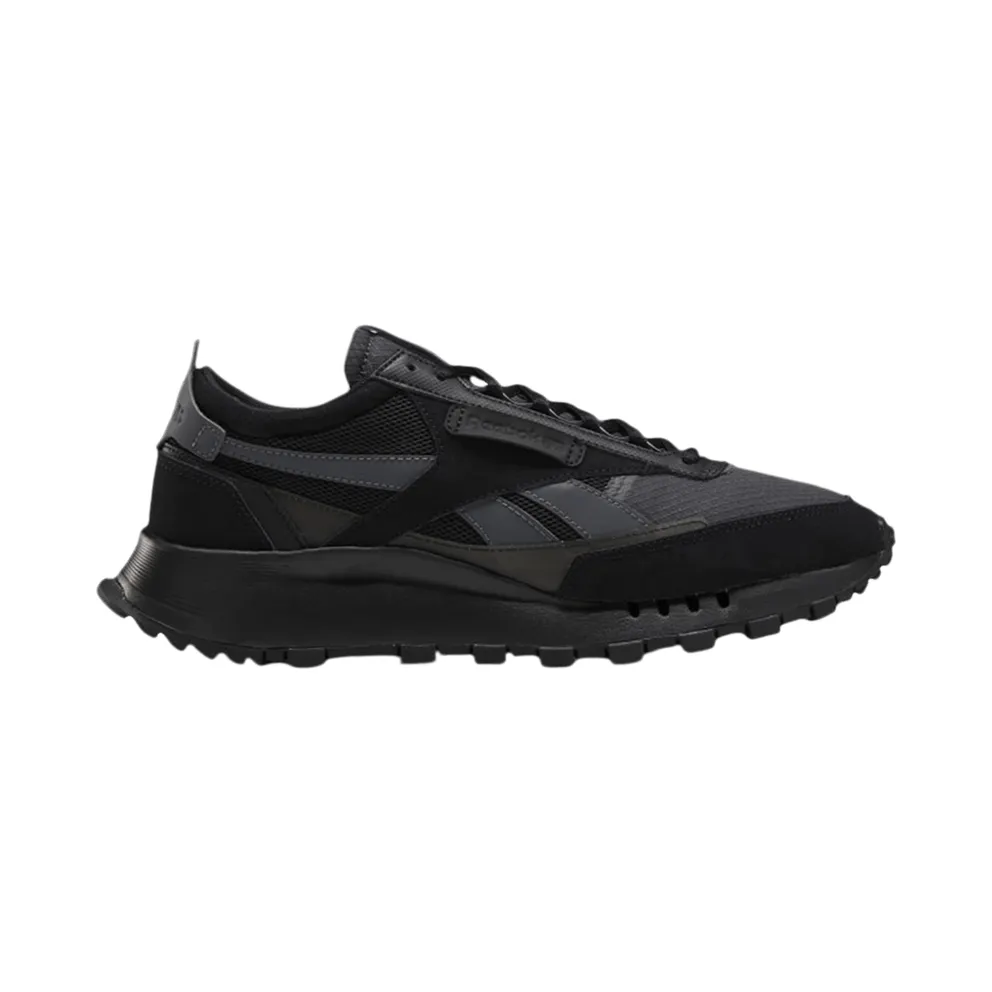 Reebok Classic Leather Legacy Black Grey Black/True Grey 8-True Grey 7 (Other Brands Reebok)