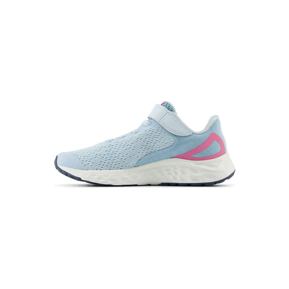 New Balance Fresh Foam Arishi v4 Bungee Lace Quarry Blue Real Pink Chrome Blue (PAARIYB4)