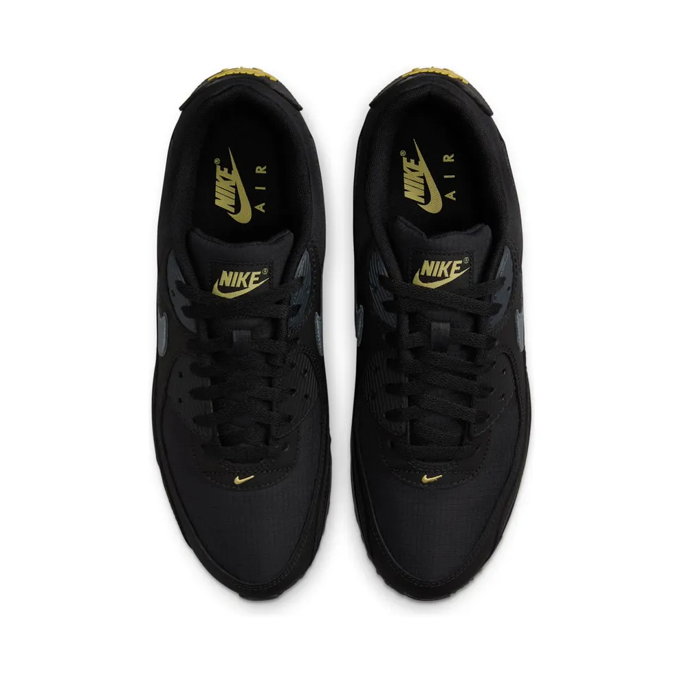 Nike Air Max 90 “Black Buff Gold” (IB7680-001)