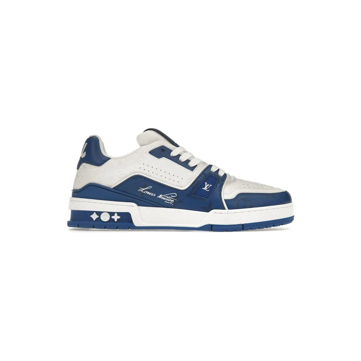 Louis Vuitton Trainer #54 Signature Blue White (1AANEZ)