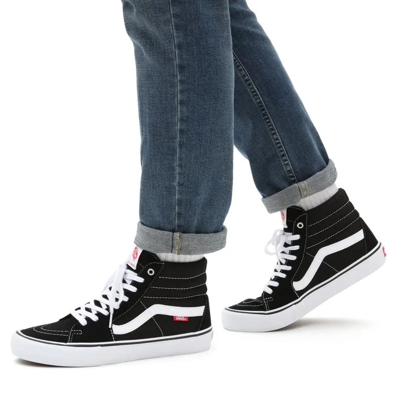 Vans Sk8-Hi Pro Black White Black/White (VN000VHGY28)