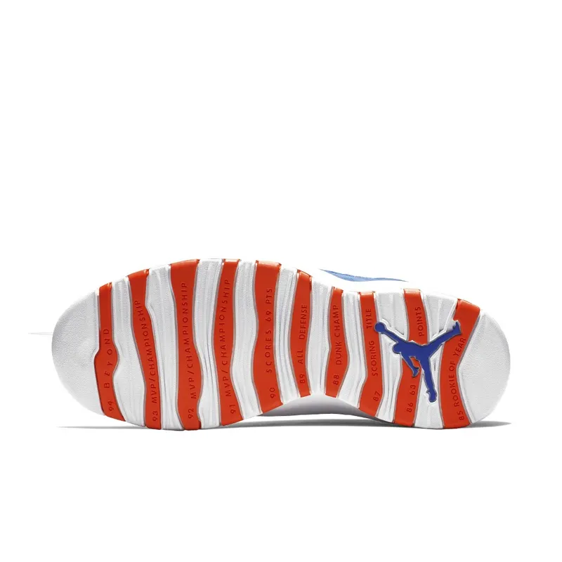 Jordan 10 Retro Tinker Racer Blue/Team Orange-Black (310805-408)