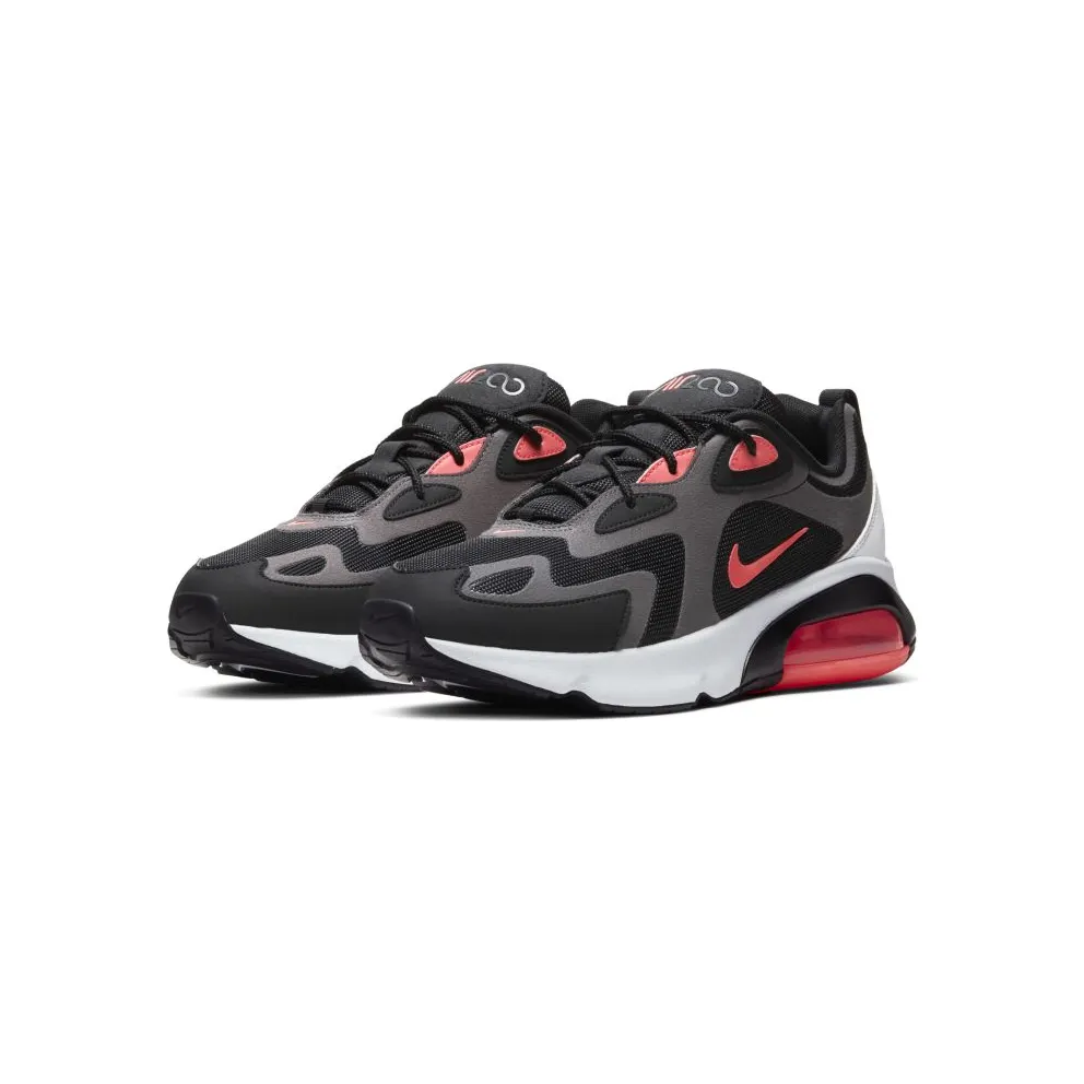 Nike Air Max 200 Thunder Grey Thunder Grey/Black-Wolf Grey-Hot Punch (AQ2568-005)