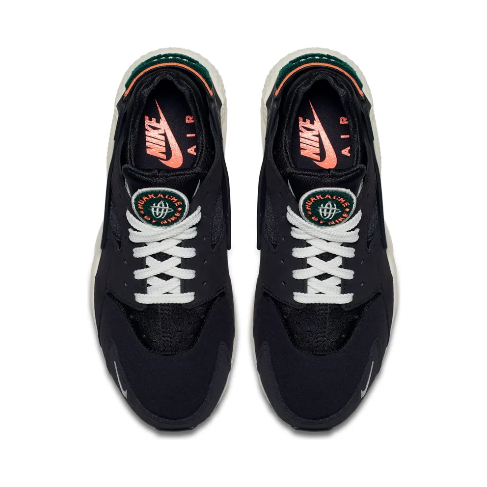 Nike Air Huarache Run Oil Grey Rainforest Oil Grey/Sail-Rainforest-Bright Mango (704830-015)