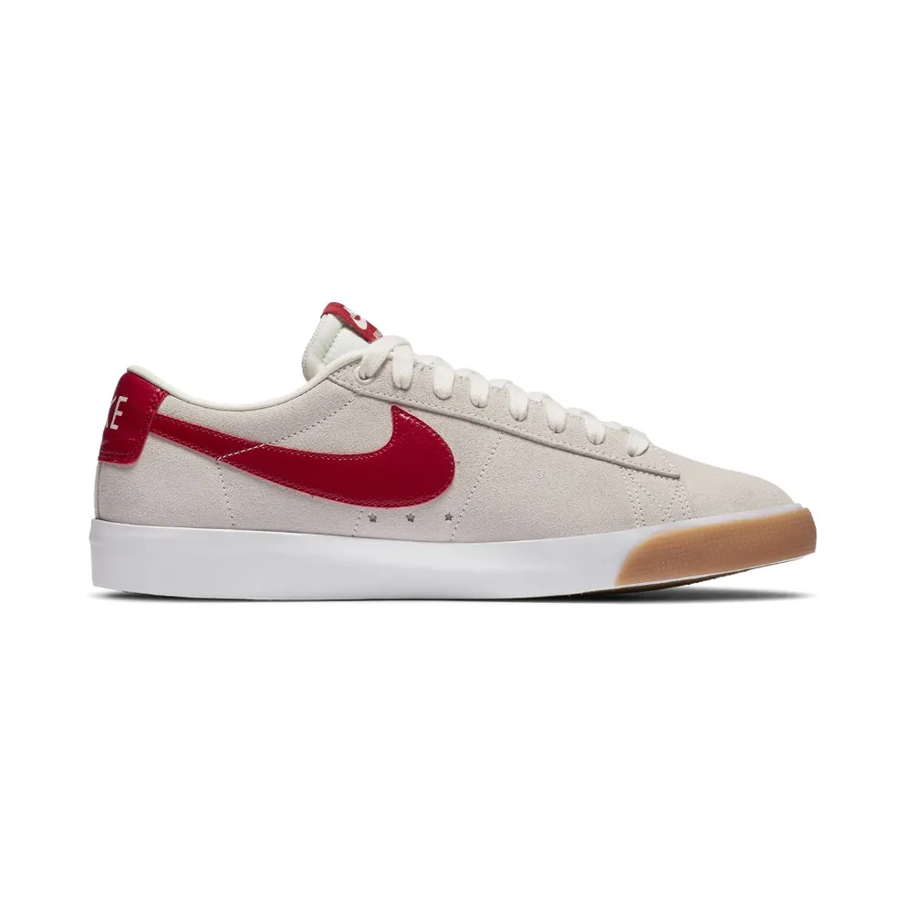 Nike SB Blazer Low GT Sail Cardinal Red Sail/White-Gum Light Brown-Cardinal Red (704939-105)