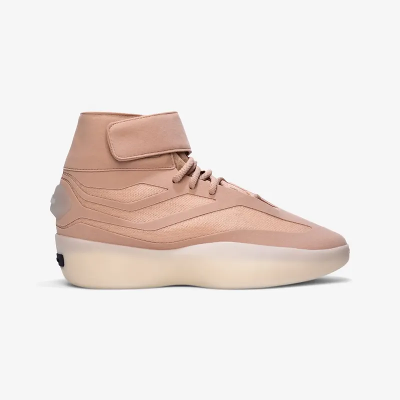 Adidas Fear of God Athletics II High-Top Basketball Shoes Ash Pearl / Ash Pearl / Ash Pearl (JQ8484)
