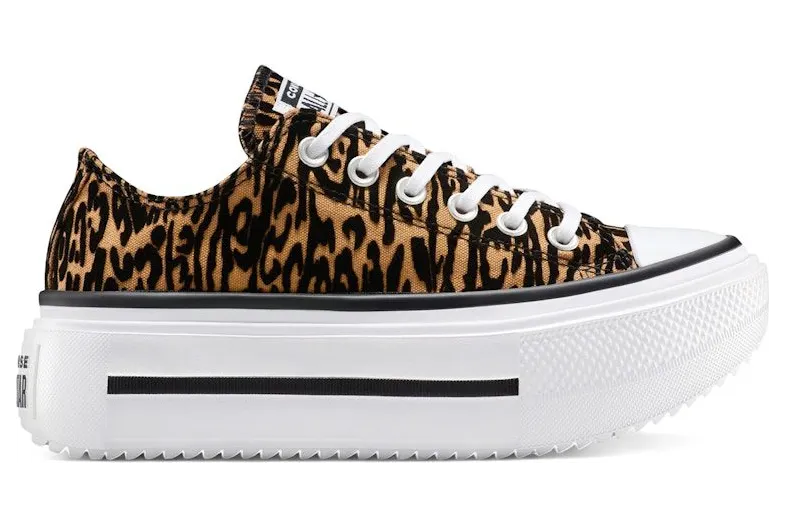 Converse Chuck Taylor All Star Lift Double Stack Platform Leopard Print (A16405C)