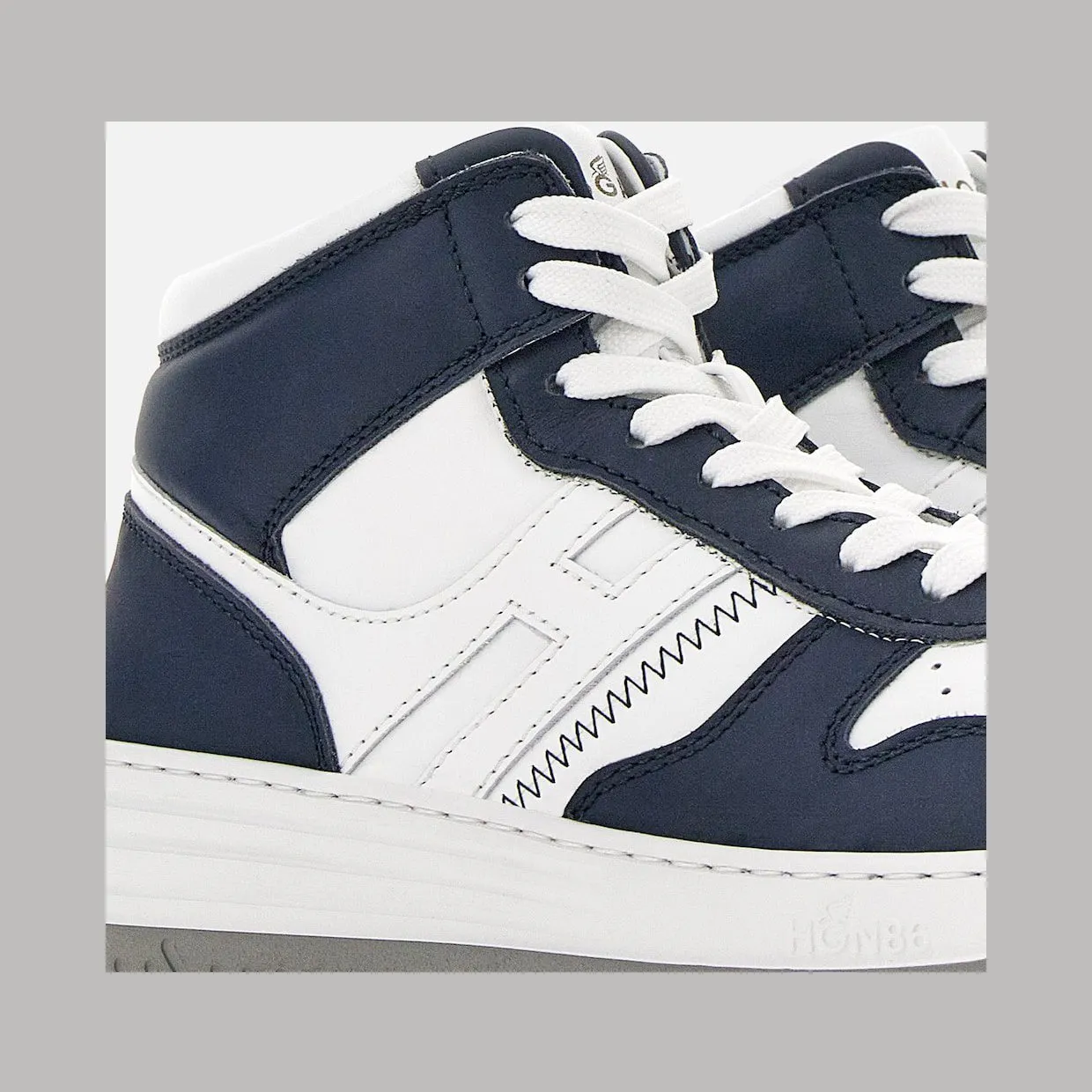 Sneakers Hogan H630 High Top White (HXM6300EU40R3711G1) (4)