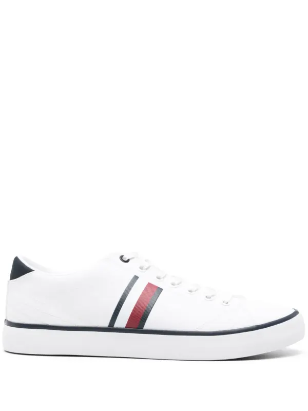 Tommy Hilfiger Vulc mit Logo-Patch – White (FM0FM04946)