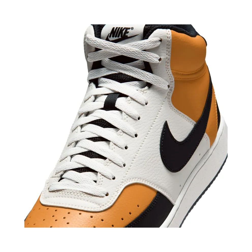 Nike Court Vision Mid Next Nature Gold Leaf Sail Black (DN3577-700)