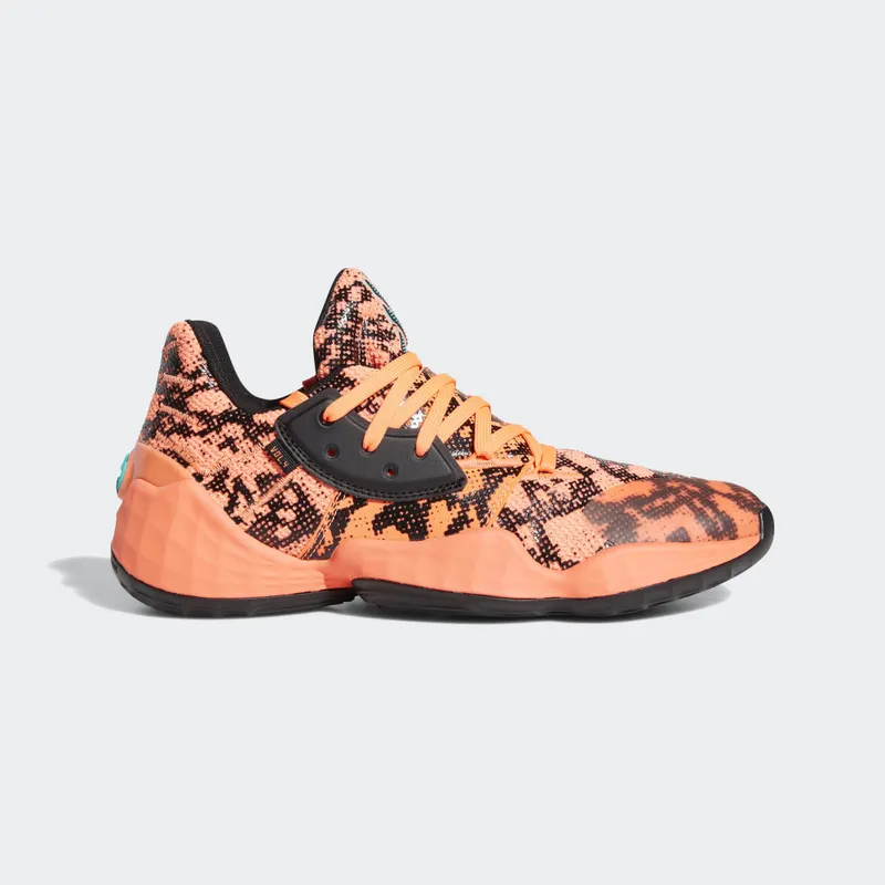 adidas  Harden Vol. 4 Signal Coral Signal Coral/Core Black/Signal Coral (FV4151)