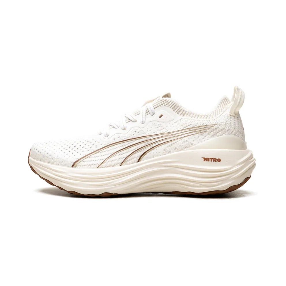 Puma ForeverRun Nitro Knit “Warm White Teak” (379140-08)