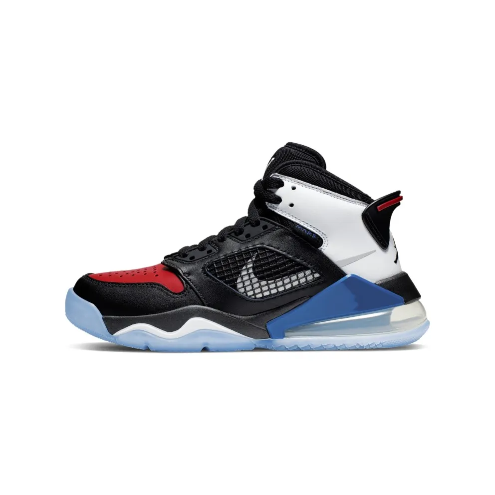 Jordan Mars 270 Top 3 (GS) Black/Reflect Silver-Gym Red-Game Royal-White (BQ6508-001)