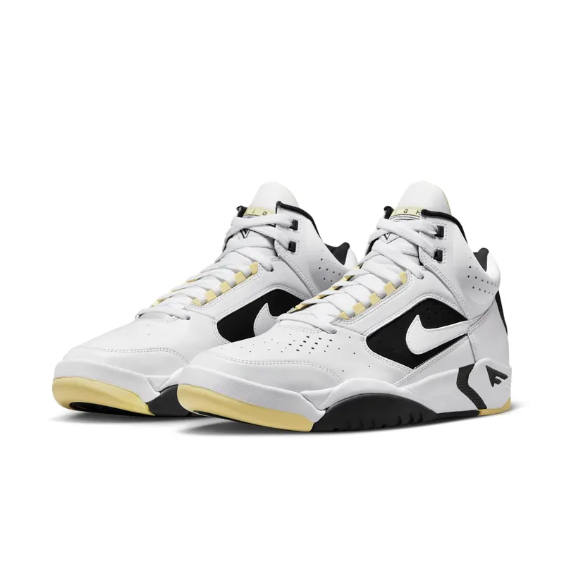 Nike Air Flight Lite Mid “White Lemon Black White” (DV0824-100)