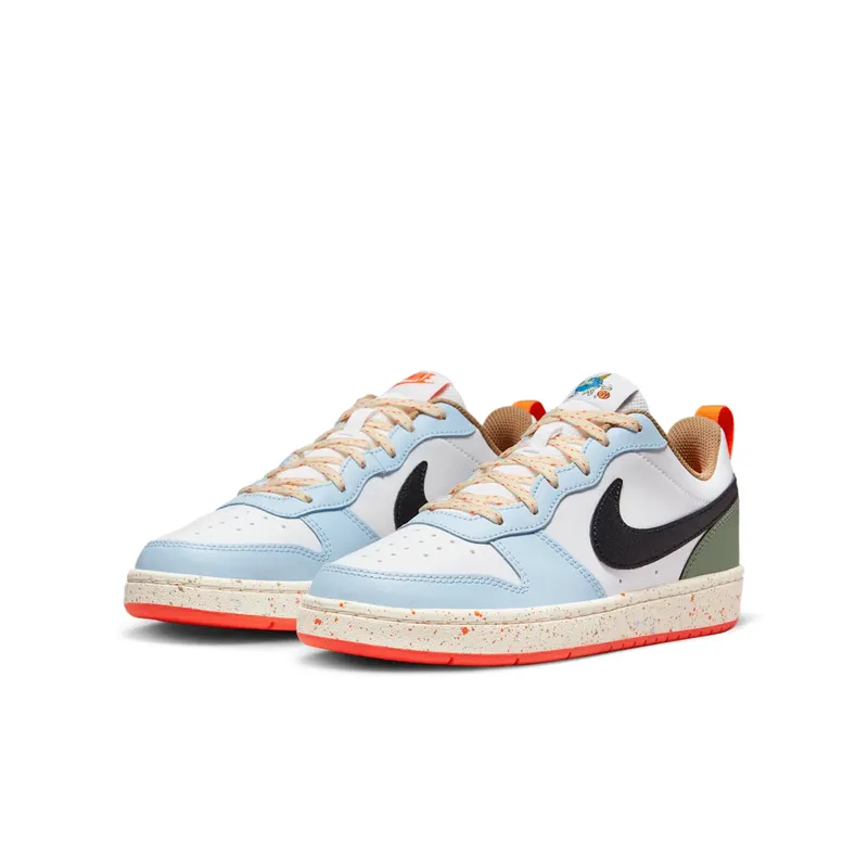 Nike Court Borough Low 2 White Alabaster Speckled (DX6052-101)