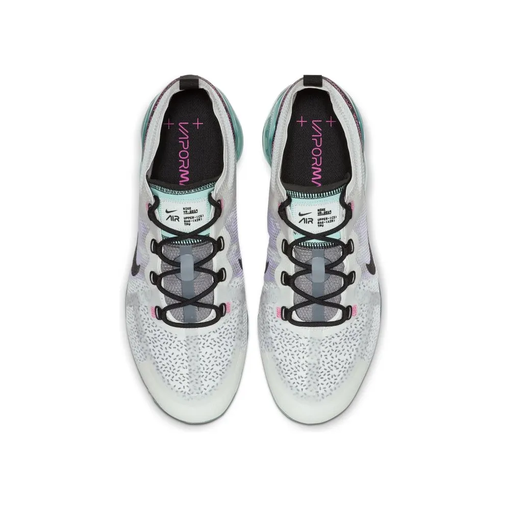 Nike Air VaporMax 2019 Dragon Fruit Platinum Tint/Black-Aurora Green-Pink Blast-Bright Violet (AR6631-009)