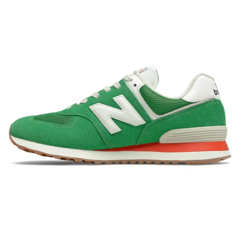 New Balance ML574 HE2 Varsity Green / Velocity Red (ML574HE2)