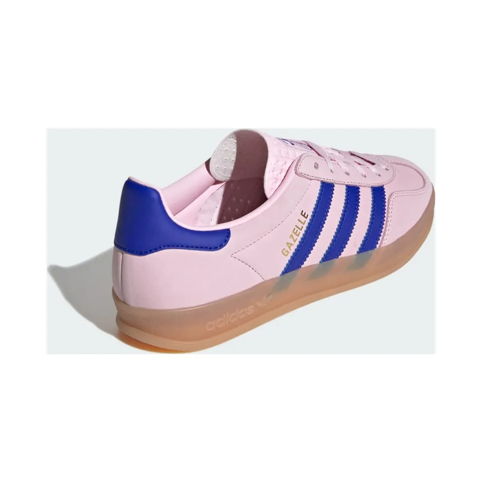 Adidas Gazelle Indoor Clear Pink / Lucid Blue / Gum (JI1371)