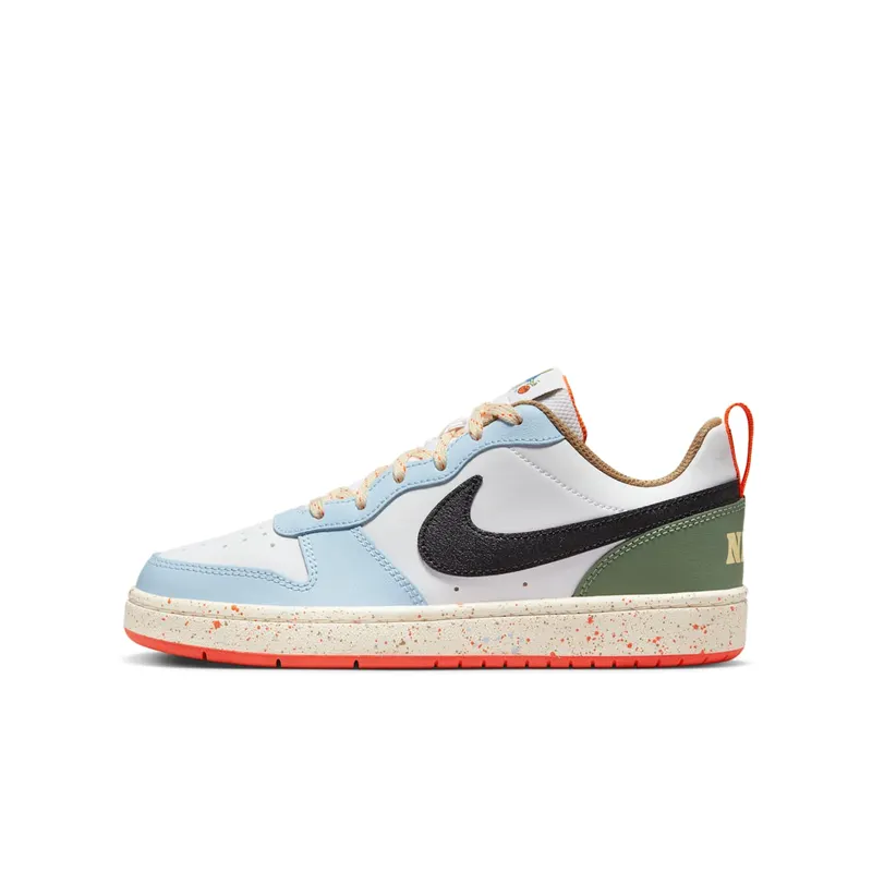Nike Court Borough Low 2 White Alabaster Speckled (DX6052-101)