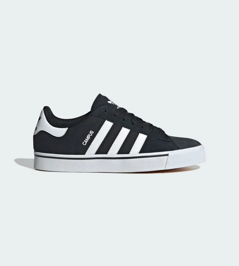 adidas Campus Vulc Camp Core Black Cloud White Gum (ID1372)