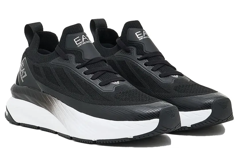 Ea7 Emporio Armani sneaker Black / Silver (7X000343AF18639MC0327)