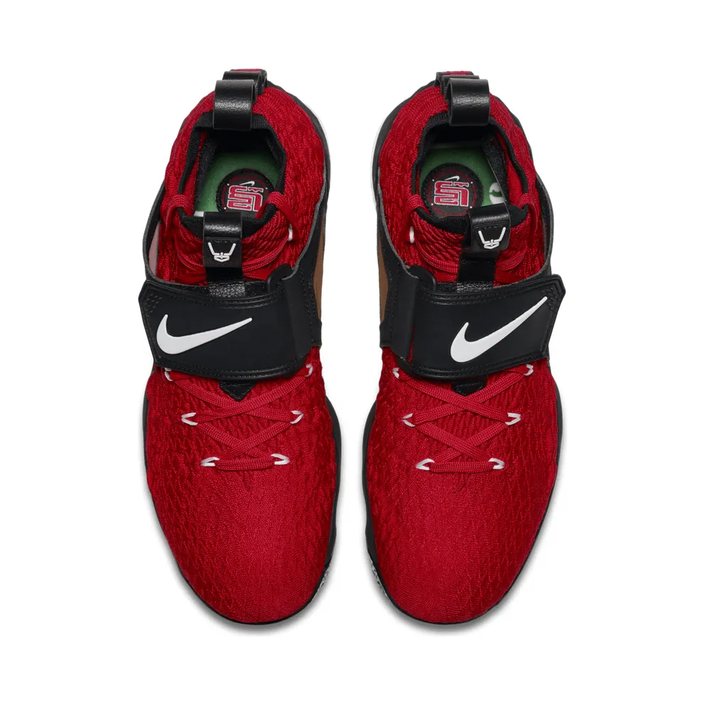 Nike LeBron 15 Red Diamond Turf University Red/White-Black (AO9144-600)