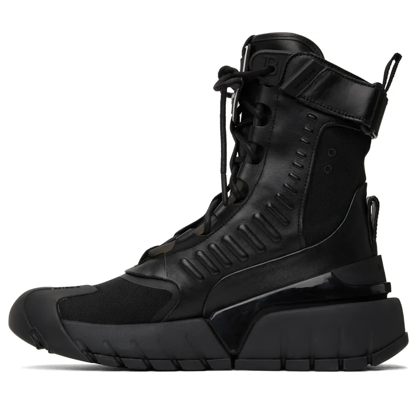 Balmain B-Army High-Top “Black” (WM1VG231LSCV) (3)