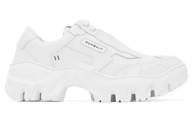 Rombaut White Boccaccio II Low-Top Sneakers (BOCCACCIO II)
