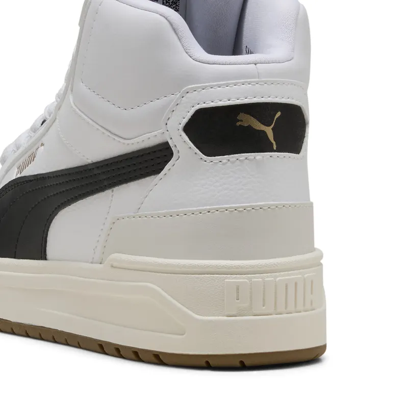 Puma Shuffle Downtown Mid “Puma White / Puma Black / Vapor Gray” (403743_04)