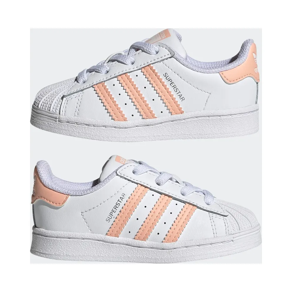 Adidas Superstar Cloud White / Haze Coral / Cloud White (GZ2882)