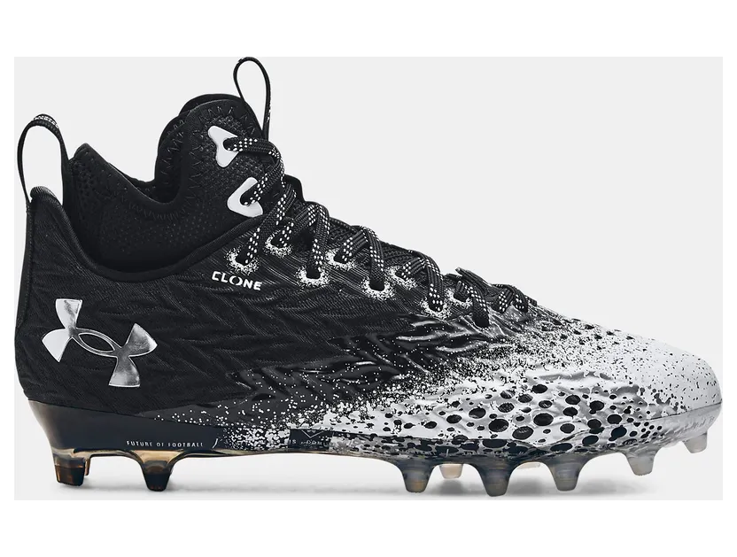 Under Armour Spotlight Clone Mc “BLACK METALLIC SILVER” (3026343-001)