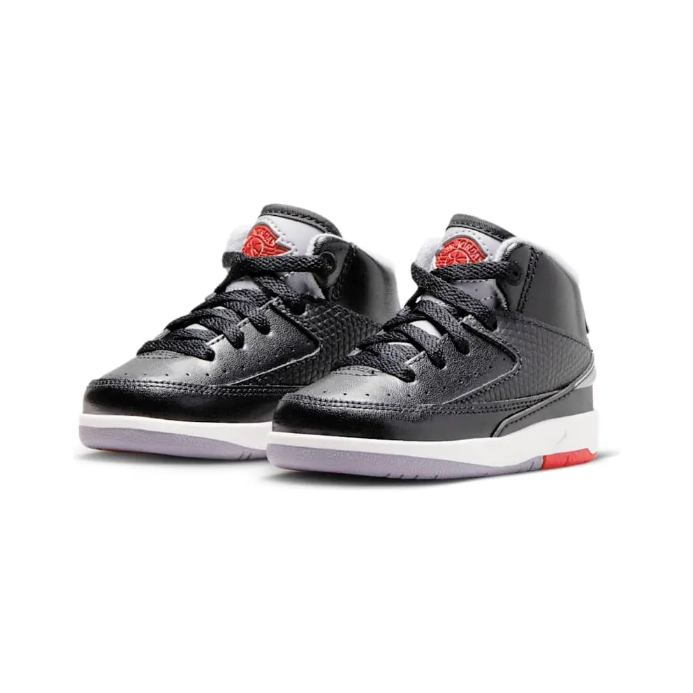 Air Jordan 2 Retro TD “Black Cement” (DQ8563-001)