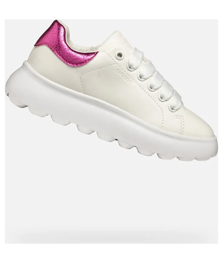 Geox sneaker Wit/Fuchsia (J55MRA000BCC0563)