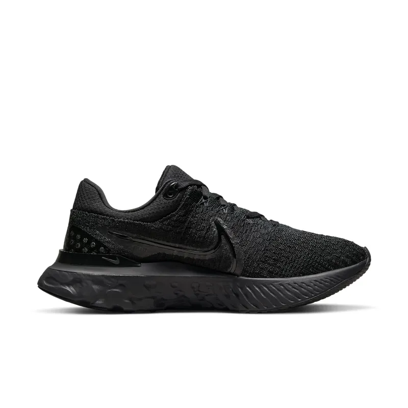 Nike React Infinity Run Flyknit 3 Road Running Black (DD3024-005)