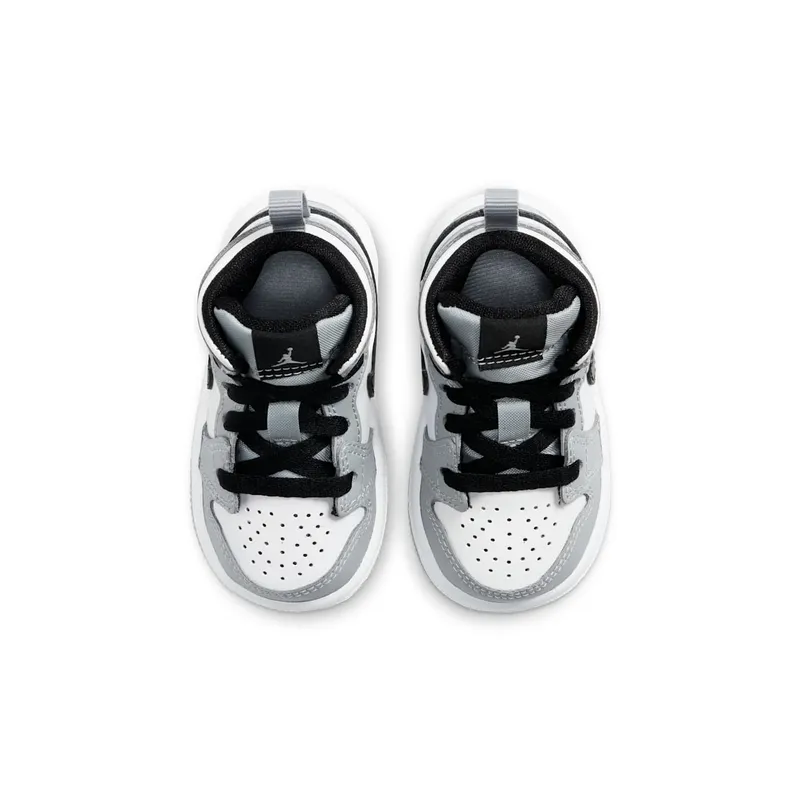 Jordan 1 Mid Light Smoke Grey (TD) Light Smoke Grey/White-Black (640735-092)