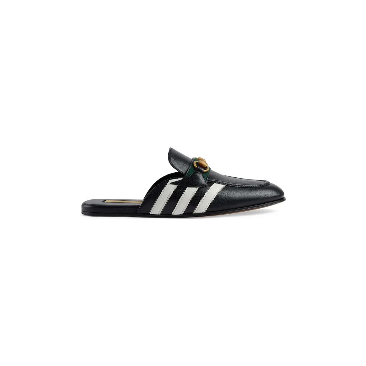 Gucci x Adidas Horsebit Slippers Black (721481 AAA71 1090)