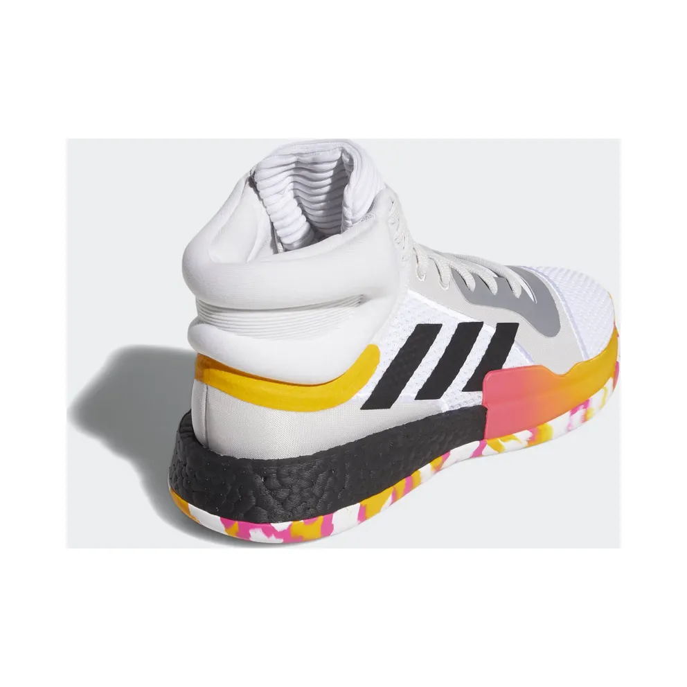 adidas Marquee Boost White Black Active Gold Cloud White/Core Black/Active Gold (G26212)