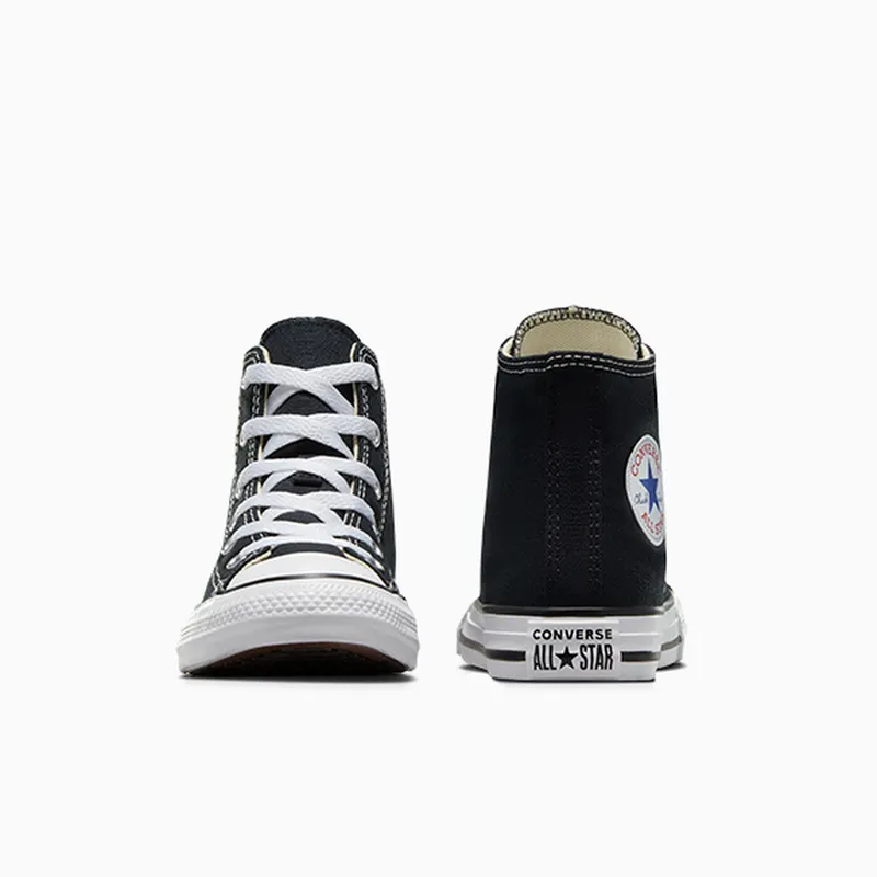 Converse Kids ‘Chuck Taylor’ High-Top- – Black (3J231)