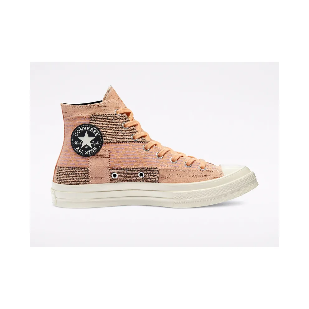 Converse Patchwork Chuck 70-High Top Peach/Sheer Lilac/Egret (170058C)