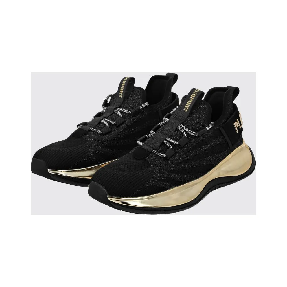Plein Sport The Iron Tiger Gen. X.02 Knit with a Chunky Sole Black 1 (SACSUSC0429STE003N0294)