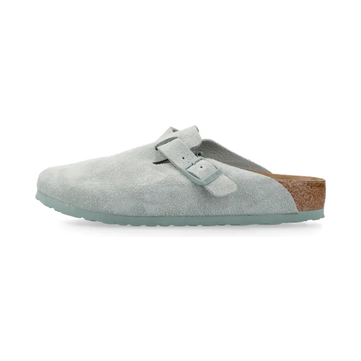 Birkenstock Boston Suede Leather (pure sage) – 1029212
