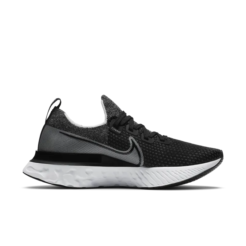 Nike React Infinity Run Flyknit Black White Black/White/White (CD4371-012)