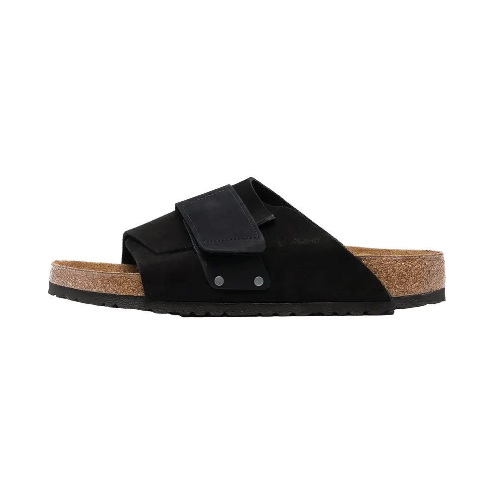 Birkenstock Kyoto Nubuck “Suede Leather Black” (1022350)