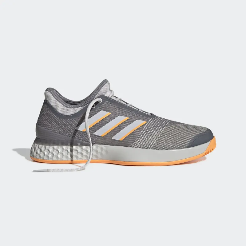 adidas Adizero Ubersonic 3 Grey Three Grey Three/Grey One/Flash Orange (EF1153)
