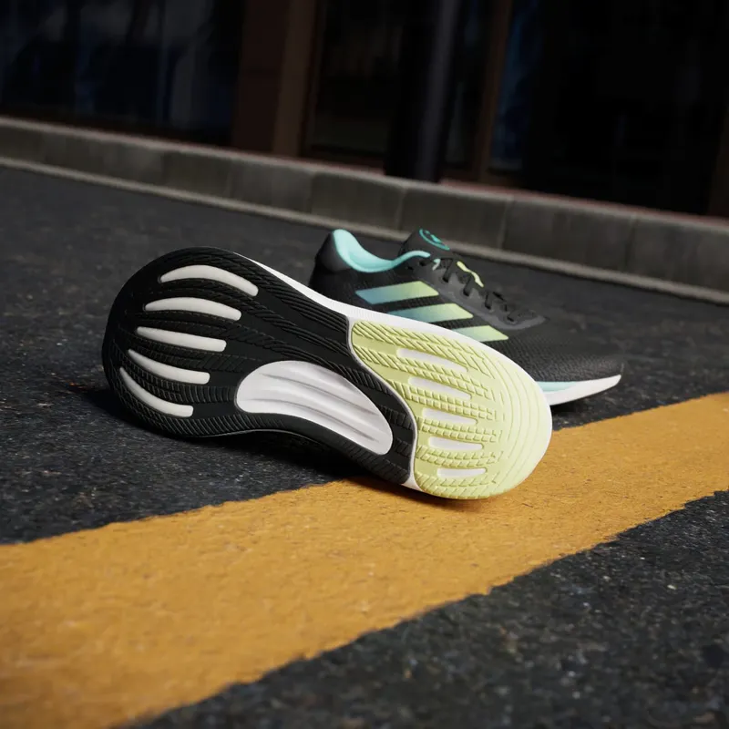 adidas Supernova Stride Core Black Pulse Lime Flash Aqua (IH2909)