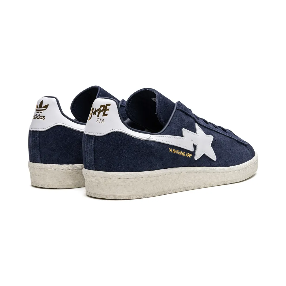 Adidas Campus 80 “Bape – Collegiate Navy” (ID4770)