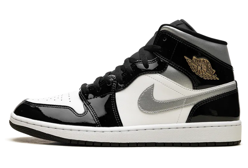 Jordan 1 Mid SE “Black Patent” (HV0789-010)