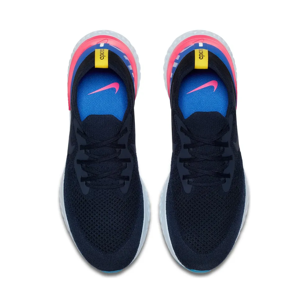 Nike Epic React Flyknit College Navy College Navy/College Navy-Racer Blue (AQ0067-400)