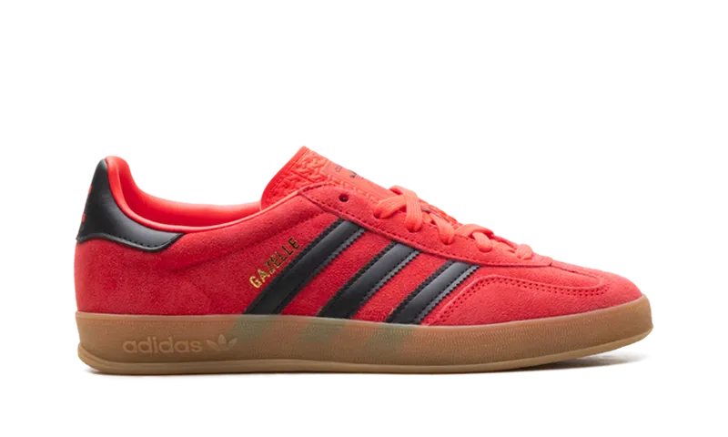 Adidas GAZELLE INDOOR “Lucid Red Black” (JR6304)