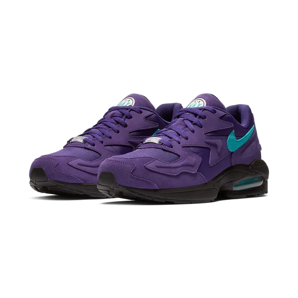 Nike Air Max2 Light Grape Court Purple/Spirit Teal-Black-White (AO1741-500)
